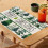 Christmas linen placemats tree print 4 pcs 7