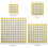 Acrylic quilting ruler square clear 5 pack 2