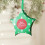 Christmas candy packaging box star design 1 piece 2