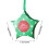 Christmas candy packaging box star design 1 piece 3