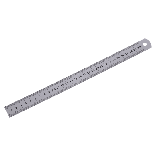 Stainless Steel Ruler Metric 30 cm 2