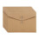 50 Stuks  String Envelope File Folders A5 Briefformaat Document Organizer voor Kantoor School Bruin 2