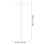 T-Square Ruler Double Scale 2 Pcs 2