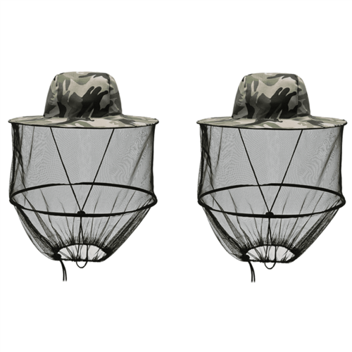 Fishing Hat with Mosquito Net and Camo Design 2
