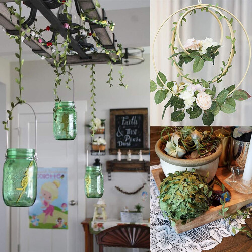 Artificial Vine Garland Green Foliage 3m 1