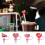 Valentine's Day dustproof straw cap PVC soft cover 3