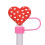 Valentine's Day dustproof straw cap PVC soft cover 7