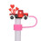 Valentine's Day dustproof straw cap PVC soft cover 5