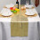 Disco party tablecloth shiny mirror foil runner 4