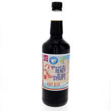 Root Shaved Ice Syrup Quart (32 fl oz) Non-GMO Cane Sugar