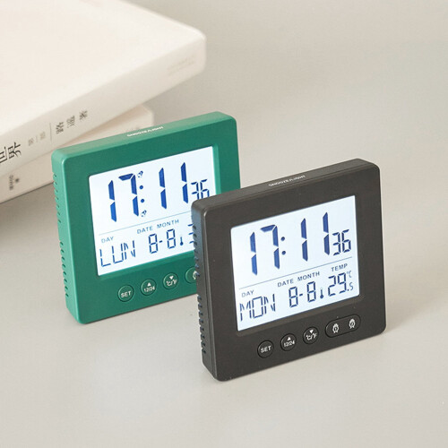 Electronic Alarm Clock with Temperature Display and Snooze 1