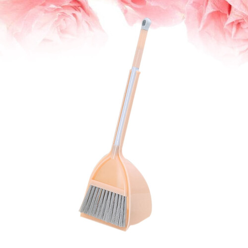Children's Broom and Vacuum Set Orange 1 set 1