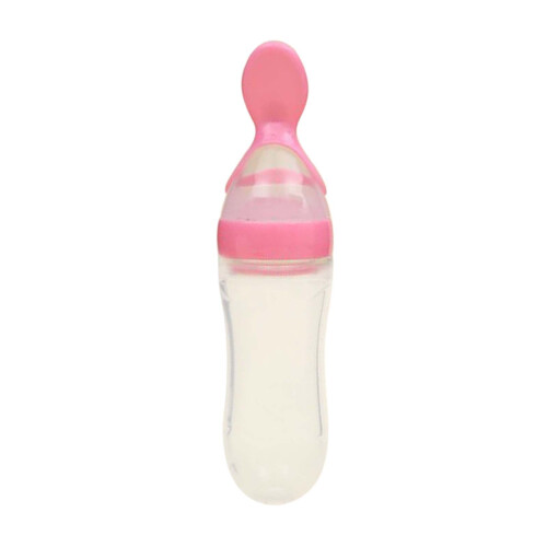 Boho Silicone Baby Food Dispensing Spoon with Solid Food Bag