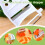 White multifunctional vegetable cutter grater slicer 2