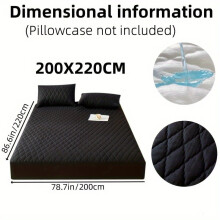Mattress Protector Soft Waterproof Fitted 1pc