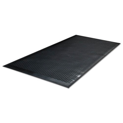 Rubber Scraper Mat Outdoor Polypropylene 36 x 60 Inch 1