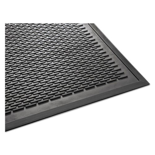 Rubber Scraper Mat Outdoor Polypropylene 36 x 60 Inch 2