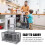 Dishwasher basket universal cutlery and plate rack 3