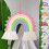 Rainbow Tapestry Pendant Wall Hanging Hand Woven 5