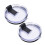 Leak-Proof Tumbler Lid Black 2 pcs 2