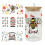 Christmas UV cup sticker crystal label 23 cm x 11 cm 3