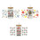 Christmas UV cup sticker crystal label 23 cm x 11 cm 6