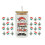 Christmas UV cup sticker crystal label 23 cm x 11 cm 5