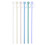 Gracefulvara silicone reusable drinking straw with cap 2