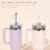Gracefulvara silicone reusable drinking straw with cap 3