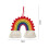 Rainbow Tapestry Pendant Wall Hanging Hand Woven 8