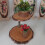 Wooden wedding cake stand two-tier rustic 3-tier 8