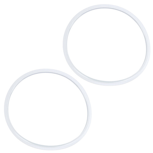 Rubber Pressure Cooker Gasket 24cm Inner Diameter 2 Pack