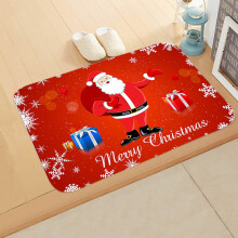 Christmas floor mat non-slip washable 20x31 inch