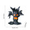 Halloween ghost resin figurine decoration 1 piece 5