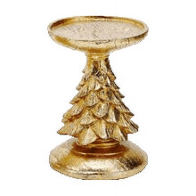 Christmas tree candle holder resin tealight pillar
