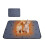 Self-Warming Cat Bed Gray 28 x 40 Inch 2