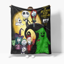 Halloween blanket cartoon flannel 150x200 cm