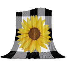Sunflower Blanket Soft Fleece Throw 50x60 inches