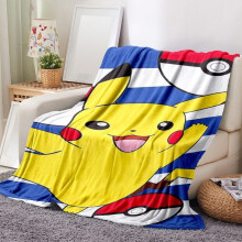 Pikachu blanket soft flannel warm 150x200 cm