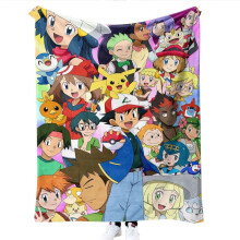 Pikachu blanket soft flannel 150x200cm
