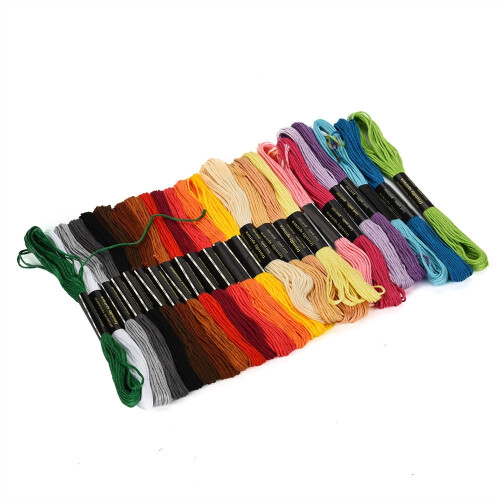 Embroidery thread colorful 1 bag 1