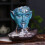 Ceramic incense burner for sandalwood, home decor aroma 1