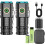 Rechargeable Mini Flashlight with Pocket Clip and Storage 1