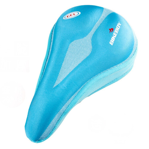 Jacenvly bicycle seat cover silicone thickened 1 piece