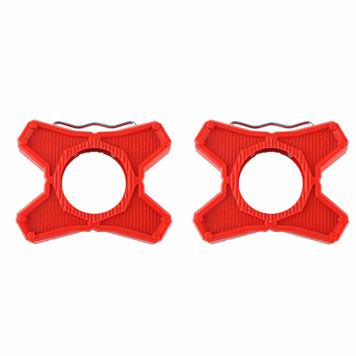 Jacenvly bicycle pedal adapter ABS flat bracket 1 pair