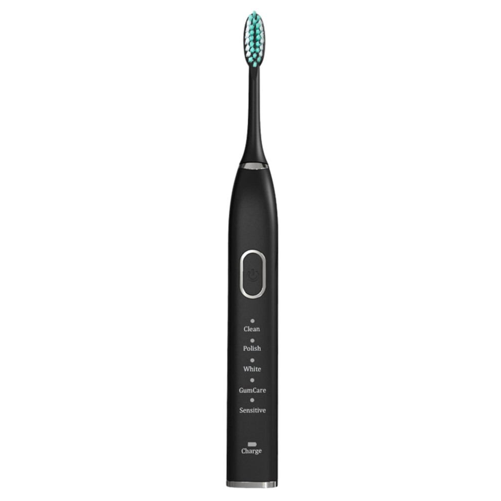 Jacenvly Electric Toothbrush with 2 Brush Heads, 5 Modes,