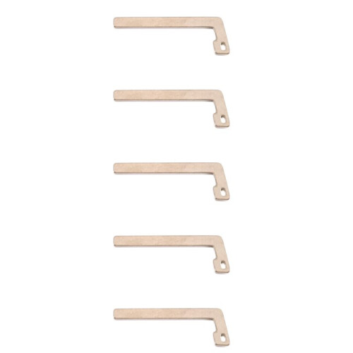 10PCS Car  Remote Emergency Key Blade for  E5 Replacement Spare Key 1