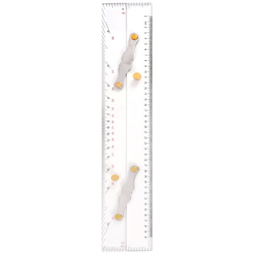 Marine ruler parallel nautical chart 450 mm 2