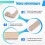 10PCS Car  Remote Emergency Key Blade for  E5 Replacement Spare Key 9