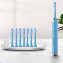 Electric Toothbrush for Adults with 8 Brush Heads and 5